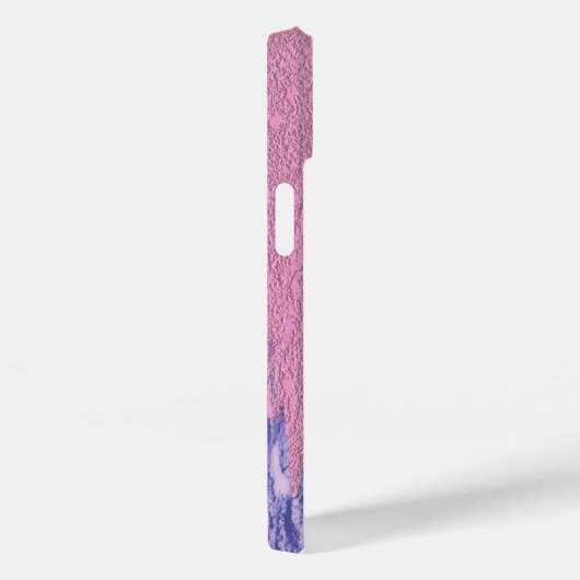 グラムファンシーモダンピンクパープルティール(緑がかった色)ストロ絵を描ック Case-Mate iPhoneケース (裏面 / 右)