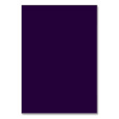 グラムフェイク金ゴールド紙吹雪深いパープルエスコートカード テーブルナンバー (裏面)