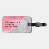 グラムフォイルルックモノグラムのラゲッジタグ ラゲッジタグ (裏面横)