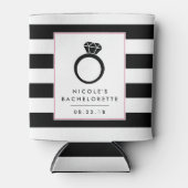 グラムブラックストライプ |バチェロレッテ 缶クーラー (正面)