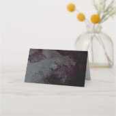 グラムブラックフェイク金ゴールドグリッター座席表 プレイスカード (裏面)