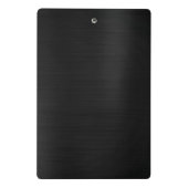 グラムブラックムーンフェイズパステルパープルモノグラム名 ミニクリップボード (裏面)