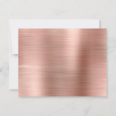 グラムブラッシュメタルバラ金ゴールドクラシックモノグラム ノートカード (裏面)