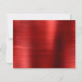 グラムブラッシュメタルルビーレッドクラシックモノグラム ノートカード (裏面)