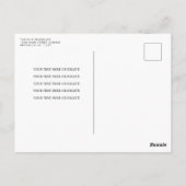 グラムブルガンディレッドシルバーグリッターガウンキンセアニェラ ポストカード (裏面)