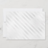 グラムブルゴーニュレッドバルーングリッター写真誕生日 サンキューカード (裏面)