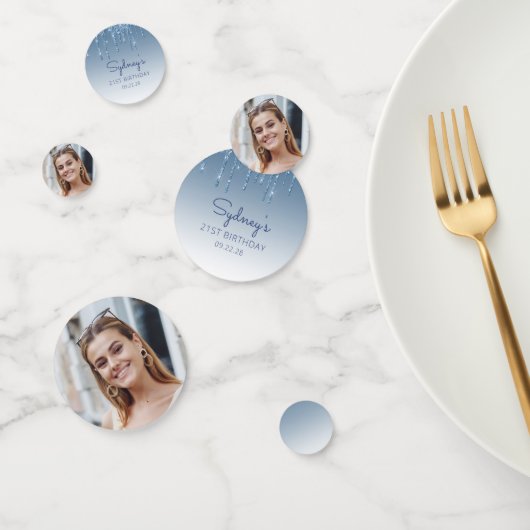 グラムブルーグリッタードリップフォト21歳 コンフェッティ (グループ)