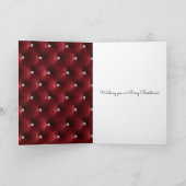 グラムベルベフェイクットレッドクリスマス シーズンカード (内部)