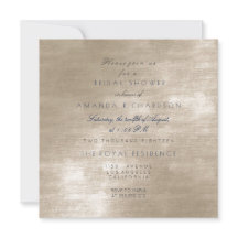 グラムベージュアイボリーベルベットブライダルシャワー