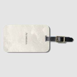 グラムホワイトアイボリーパール ラゲッジタグ