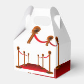 グラムホワイトレッドカーペットスウィート16thカスタムパーティー フェイバーボックス (裏面サイド)