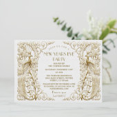 グラムホワイト金ゴールドアールデコピーコックス大晦日 招待状 (スタンド正面)
