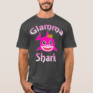 グラムマシャークおもしろいおばあちゃんシャーク Tシャツ