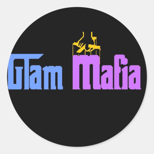 グラムマフィア ラウンドシール (正面)