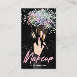 グラムムアビューティシャン美しいサロンメークアップアーティスト 名刺