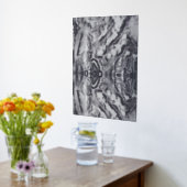 グラムメタル銀箔プリント 箔ポスター (レイダウン (キッチン))