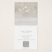 グラムモダンガーリーグリッターネックレスディスプレイカード (正面&裏面)