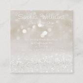 グラムモダンガーリーグリッター スクエア名刺 (正面)