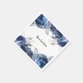 グラムモダンシックな花すべての行事 スタンダードカクテルナプキン (角)