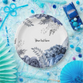 グラムモダンシックな花すべての行事 ペーパープレート (パーティー)