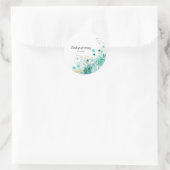 グラムモダンシックな花すべての行事 ラウンドシール (バッグ)