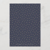 グラムモダンナイトフェイク金ゴールドグリッター詳細カード エンクロージャーカード (裏面)