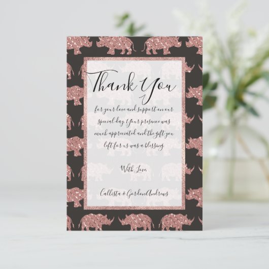 グラムモダンバラ金ゴールドグリッターリストライプのノス サンキューカード (スタンド正面)