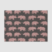 グラムモダンバラ金ゴールドグリッターリストライプのノス 薄葉紙 (正面)