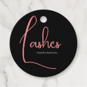 グラムモダンピンクのネオンの発火係のマニキュア フェイバータグ