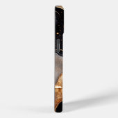 グラムモダンブラックと金ゴールド名と写真 Case-Mate iPhoneケース (裏面 / 右)