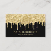 グラムモダン金ゴールド滴下イベント計画 名刺 (正面)