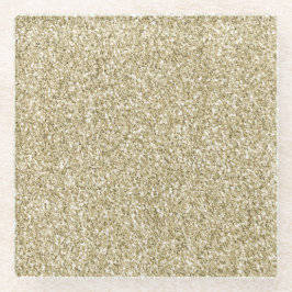 グラムラクセ金ゴールドグリッター       ガラスコースター