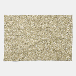 グラムラクセ金ゴールドグリッター       キッチンタオル