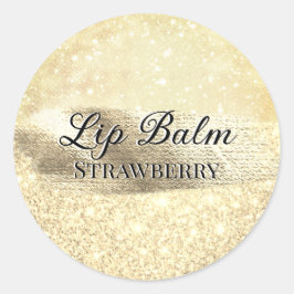 グラムラグジュアリーカスタム金ゴールド美しい製品ラベル ラウンドシール