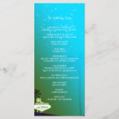 グラムラスベガス結婚式 プログラム (裏面)