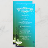 グラムラスベガス結婚式 プログラム (正面/裏面)