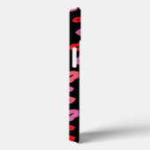 グラムリッププリント美しいピンク/赤/黒 Case-Mate iPhoneケース (裏面 / 右)