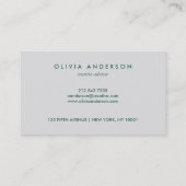 グラムルクセアンティークシャトーフランスのバラ壁紙 名刺 (裏面)