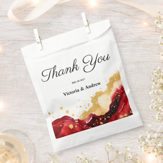 グラムレッドフェイバーバッグ フェイバーバッグ (クリップ留めされた状態)