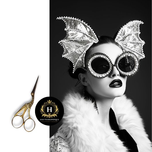 グラムロックスターこうもりウィングサングラスデクページ 薄葉紙