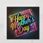 グラムロック マザーズデイ パール シマー カード (正面/裏面)