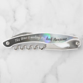 グラムワイン好きで見せてくれる素晴らしおもしろい ソムリエナイフ (裏面)