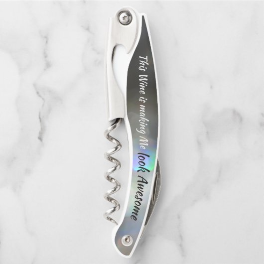 グラムワイン好きで見せてくれる素晴らしおもしろい ソムリエナイフ (正面)