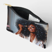 グラム女神メイクアップバッグ アクセサリーポーチ (見開き)