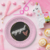 グラム婚約したパステル ペーパープレート (パーティー)