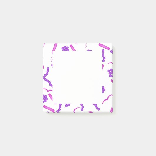 グラム染色 ポストイット (正面)