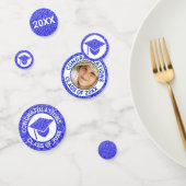 グラム海軍キャップ写真卒業パーティー コンフェッティ (グループ)