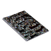 グラム白黒ダイヤモンドクリスタルジェムプリント ノートブック (右側)