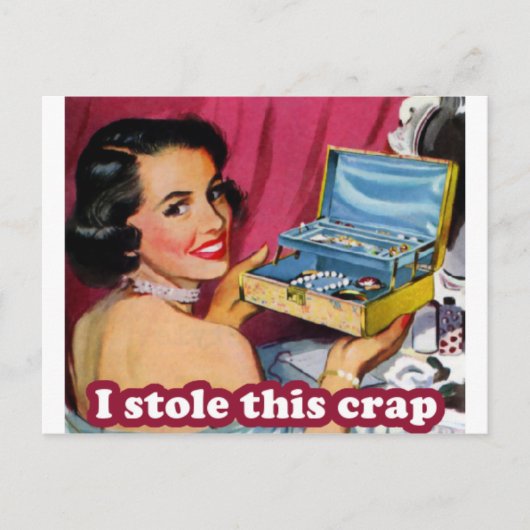 グラム盗癖 ポストカード (正面)