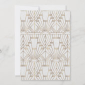 グラム素晴らしギャツビー白番20sニューイヤーイブパーティー 招待状 (裏面)